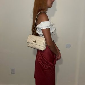 Tory Burch small/medium cram bag